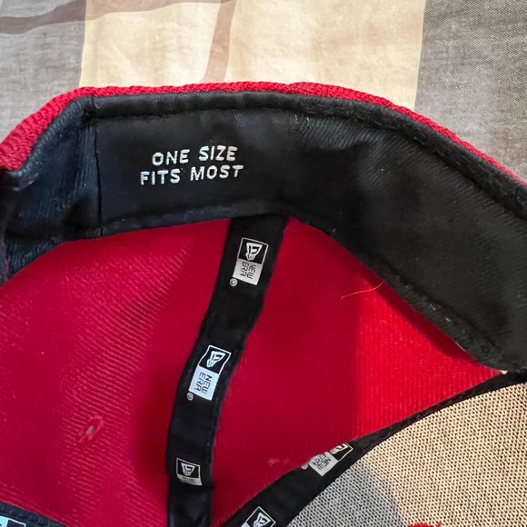 Crooks and Castles Red Snapback One Size Fits Most - Picture 2 of 5